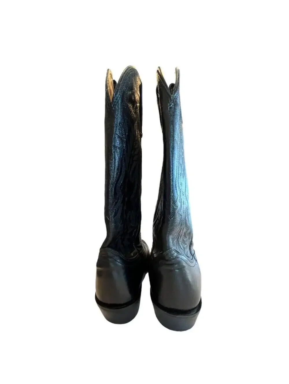 Nocona Men's Sz 9D Imperial Cowboy Western  Boot Black MB4.27